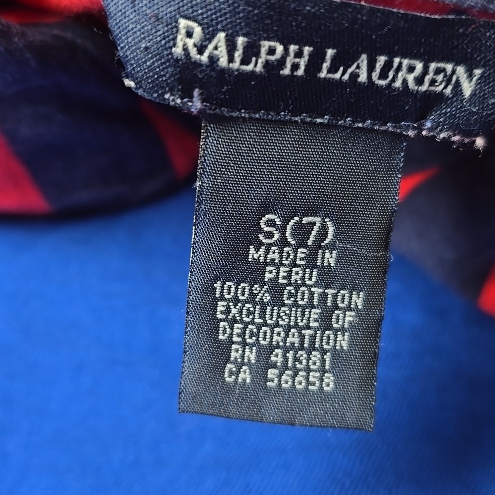 Ralph Lauren (Size 7) & Gap (Size 6-7) Boys Long Sleeve Shirts - Picture 13 of 16